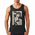 Vintage Vampire Bat Vampire Pin Up Girl Horror Comic Book Men Tank Top