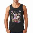 Watercolor Butterfly Fairy Read Book Library Fantasy Novel Men Tank Top Watercolor Butterfly Fairy Read Book Library Fantasy Novel Men Tank Top