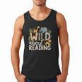 Wild About Reading Animals And Book Lovers Men Tank Top Wild About Reading Animals And Book Lovers Men Tank Top