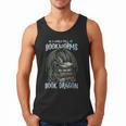 In A World Of Bookworms Be A Book Dragon Book Lover Reader Men Tank Top