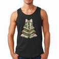 Xmas Tree Books Merry Christmas Coquette Bow Teacher Holiday Men Tank Top Xmas Tree Books Merry Christmas Coquette Bow Teacher Holiday Men Tank Top