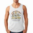 Abibliophobia Wildflower Reading Bookworm Book Reader Men Tank Top