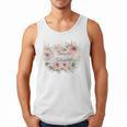 Barely Tolerable Book Floral Bookworm Lover Bookish Premium Men Tank Top