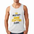 Best Book Editor Job Occupation Premium Tri-Blend Men Tank Top
