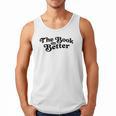 The Book Was Better Book Lover Reading Premium Tri-Blend Men Tank Top