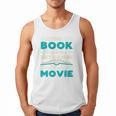 The Book Was Better Than The Movie Literary Library Bookworm Premium Tri-Blend Men Tank Top