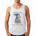 A Book A Day Keeps Reality Away Premium Tri-Blend Men Tank Top