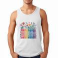 Book Flower Radicalized By Basic Decency Feminist Leftist Men Tank Top