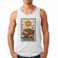 Book Reading Tarot Card The Reader Men Tank Top