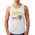 Books Are My Love Language Stack Men Tank Top