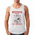 Books Are My LoveLanguage Cupid Valentines Men Tank Top