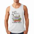 Books Original Handheld Device Reader Literacy Book Lover Men Tank Top