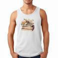 Booktrovert Vintage Wildflowers Books For Book Lovers Men Tank Top