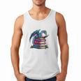 Bookworm Please I'm A Book Dragon Blue Dragon Men Tank Top