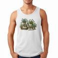 Botanical Garden Plants With Books Men Tank Top Botanical Garden Plants With Books Men Tank Top