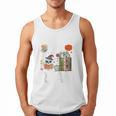 Carve Out Time To Read Halloween Ghost Books Raglan Baseball Tee Men Tank Top
