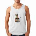Cat Lover Tee Women Book Lover Reading Librarian Read Men Tank Top