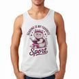 Cat Reading Is My Favorite Sport Retro Book Lover Men Tank Top