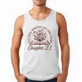 Chapter 21 Book Readers Flower Lovers 21st Birthday Girls Men Tank Top