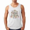 Chapter 6 Years Old 6th Birthday Wildflower Book Lover Men Tank Top