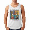 Cheetah Love Reading And Cheetahs Kids Bookworm Men Tank Top