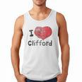 Clifford The Big Red Dog I Heart Clifford Childrens Books Men Tank Top Clifford The Big Red Dog I Heart Clifford Childrens Books Men Tank Top