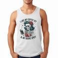 I Like My Coffee ICY & My Books Spicy For Book Lovers Men Tank Top I Like My Coffee ICY & My Books Spicy For Book Lovers Men Tank Top