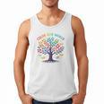 Color Our World Summer Reading Program 2025 Trippy Book Tree Men Tank Top Color Our World Summer Reading Program 2025 Trippy Book Tree Men Tank Top