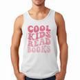 Cool Kids Read Books Library Book Reader Book Nerd Men Tank Top