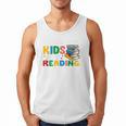 All The-Cool Kids Are Reading Teacher Book Lover Librarian Premium Men Tank Top