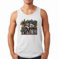 Cosy Sloth In Bookshelf With Plants Men Tank Top Cosy Sloth In Bookshelf With Plants Men Tank Top