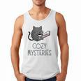 Cozy Mysteries Coffee And Novel For Book Lovers Men Tank Top