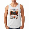 Cozy Reading Cabin Retreat Fall Bookish Autumn Cozy Reader Men Tank Top