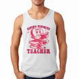 Cupid's Favorite Teacher Valentines Day Heart Book Lover Men Tank Top