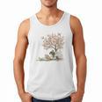 Cute Fairy Reading Fairycore Aesthetic Book Lover Men Tank Top