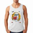 Cute Ghost Reading Book Retro Halloween Librarian Men Tank Top Cute Ghost Reading Book Retro Halloween Librarian Men Tank Top