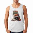 Cute Red Panda Reading Book Animal Bookworm Men Tank Top Cute Red Panda Reading Book Animal Bookworm Men Tank Top