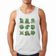 Cute Shamrock Reading St Patricks Day Teacher Book Lovers Men Tank Top Cute Shamrock Reading St Patricks Day Teacher Book Lovers Men Tank Top