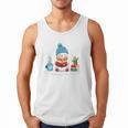 Cute Winter Cozy Snowman Reading Book Lovers Xmas Snowman Men Tank Top Cute Winter Cozy Snowman Reading Book Lovers Xmas Snowman Men Tank Top