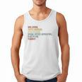 Dog Loving Coffee Drinking Book Reading Social Justice Men Tank Top