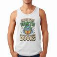 Earth Day Save Earth It´s Only Planet With Books Reader Men Tank Top