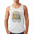 Easily Distracted By Plants And Books Bookworm Gardening Men Tank Top