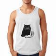 First Of All I’m A Delight Cute Cat Books Coffee Humor Men Tank Top