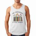 My Weekend Is Fully Booked Cozy Bookish Men Tank Top