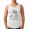 Goose With Books Cute Bookworm Reader Men Tank Top