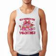 Groovy All Booked For Valentines Books Pink Coquette Bow Men Tank Top Groovy All Booked For Valentines Books Pink Coquette Bow Men Tank Top
