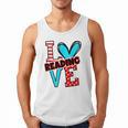 I Heart Books Love Reading Red And Stripe Animated Cat For Men Women Girls Kids Men Tank Top I Heart Books Love Reading Red And Stripe Animated Cat For Men Women Girls Kids Men Tank Top
