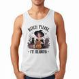 I'm Reading Halloween Witch Book Lover Men Tank Top