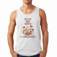 Just One More Chapter Book Lovers Floral Men Tank Top Just One More Chapter Book Lovers Floral Men Tank Top
