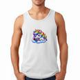 Just One More Chapter Bookish Book Unicorn Reading Book Men Tank Top
